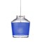 Besa Lighting Pica 6 Cord Pendant, Blue Sand, Satin Nickel Finish, 1x50W Halogen 1XT-PIC6BL-SN - alternate 1